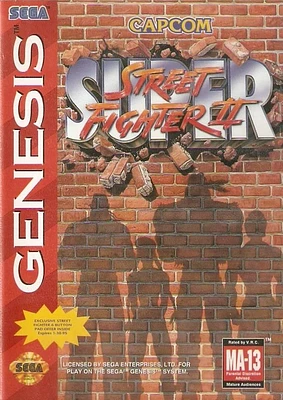 SUPER STREET FIGHTER II - Sega Genesis - USED