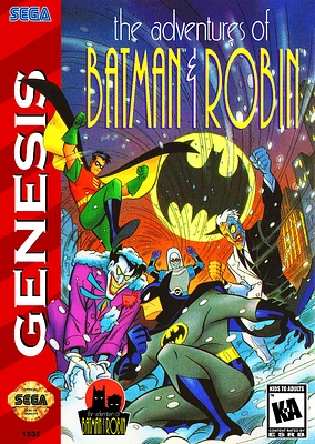 ADVENTURES OF BATMAN & ROBIN - Sega Genesis - USED