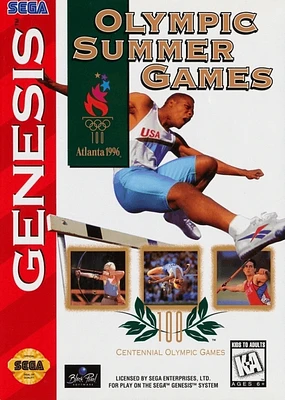 OLYMPIC SUMMER GAMES - Sega Genesis - USED
