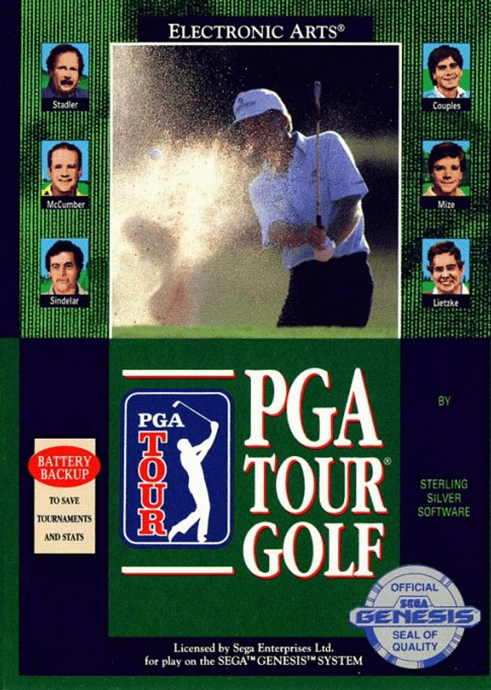 PGA TOUR 91 - Sega Genesis - USED