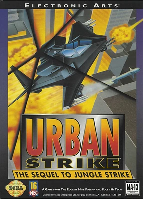 URBAN STRIKE - Sega Genesis - USED