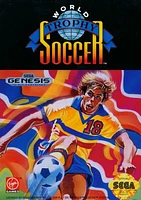 WORLD TROPHY SOCCER - Sega Genesis - USED