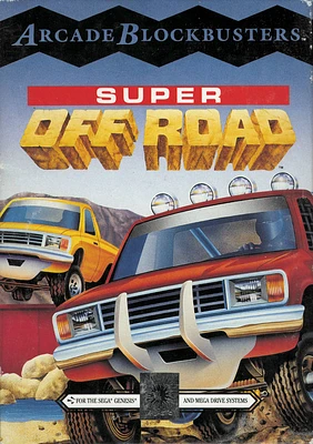SUPER OFF ROAD - Sega Genesis - USED