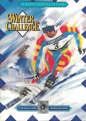 WINTER CHALLENGE - Sega Genesis - USED