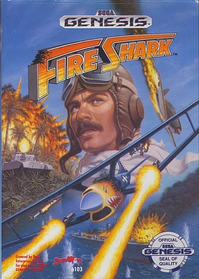 FIRE SHARK - Sega Genesis - USED