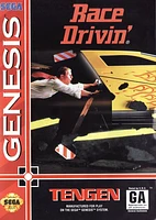 RACE DRIVIN - Sega Genesis - USED