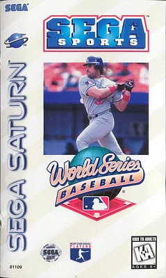 WORLD SERIES BASEBALL - Sega Saturn - USED