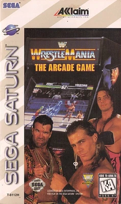 WWF:WRESTLEMANIA ARCADE - Sega Saturn - USED