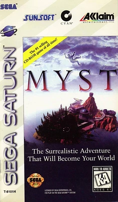 MYST - Sega Saturn - USED