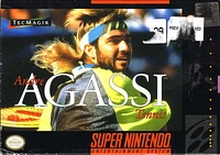 ANDRE AGASSI TENNIS - Super Nintendo - USED