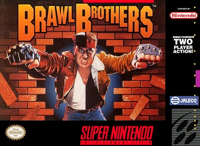 BRAWL BROTHERS - Super Nintendo - USED