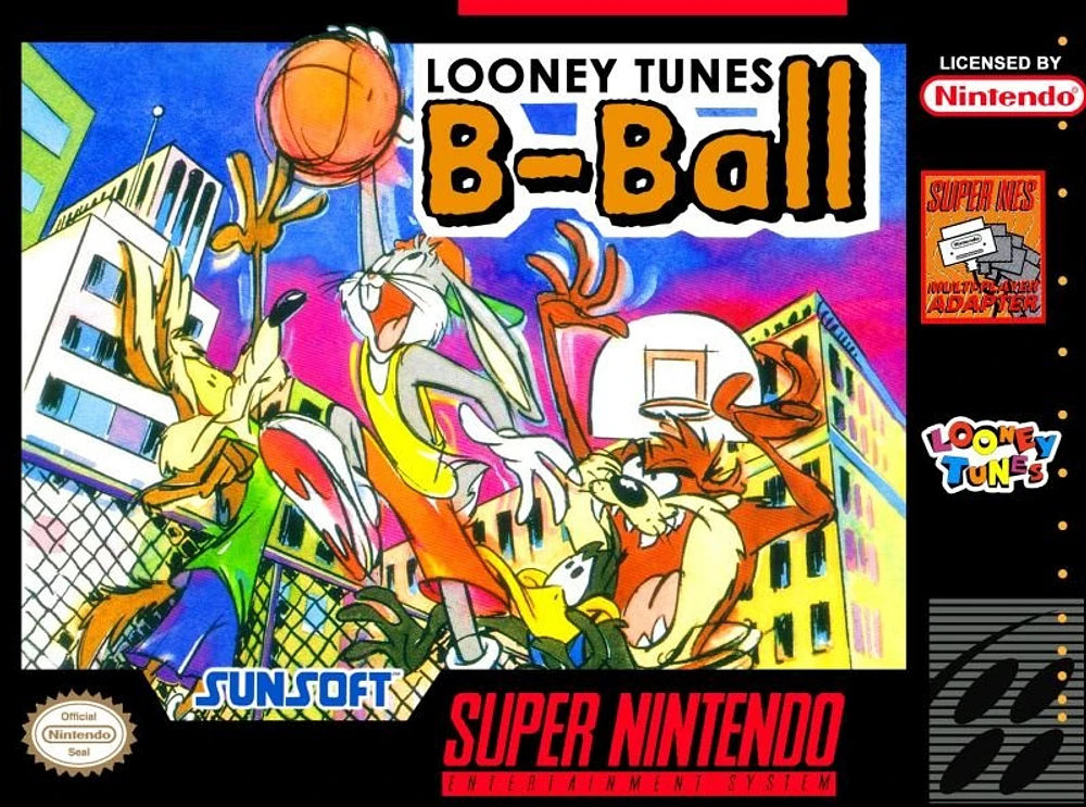 LOONEY TUNES:B-BALL - Super Nintendo - USED