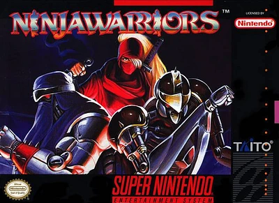 NINJA WARRIORS - Super Nintendo - USED