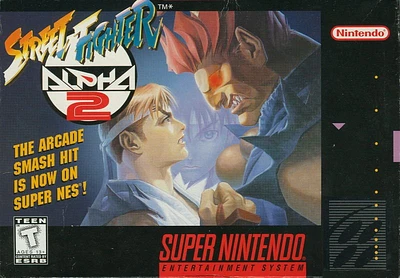 STREET FIGHTER ALPHA 2 - Super Nintendo - USED