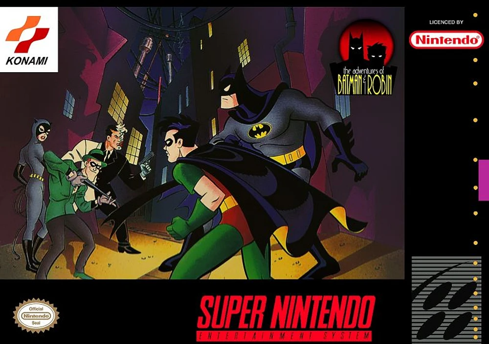 ADVENTURES OF BATMAN & ROBIN - Super Nintendo - USED