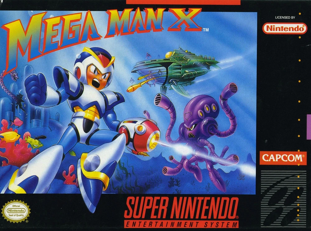 MEGA MAN X - Super Nintendo - USED