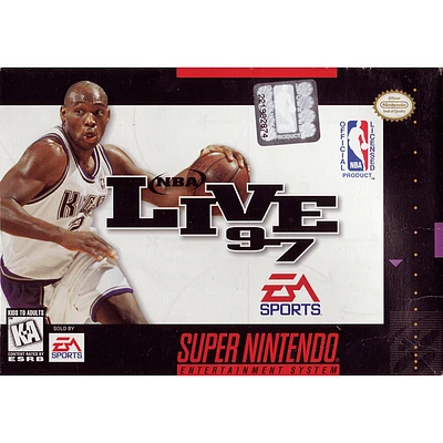 NBA LIVE 97 - Super Nintendo - USED