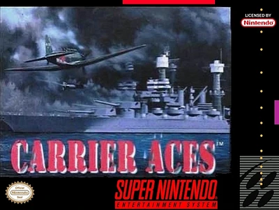 CARRIER ACES - Super Nintendo - USED