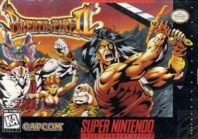 BREATH OF FIRE II - Super Nintendo - USED