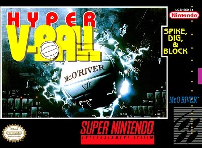 HYPER V-BALL - Super Nintendo - USED