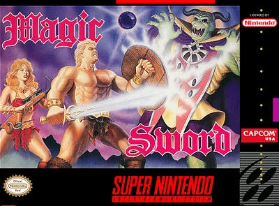 MAGIC SWORD - Super Nintendo - USED