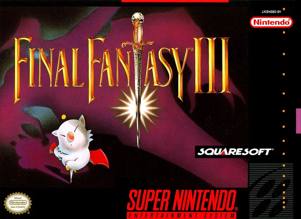 FINAL FANTASY III - Super Nintendo - USED