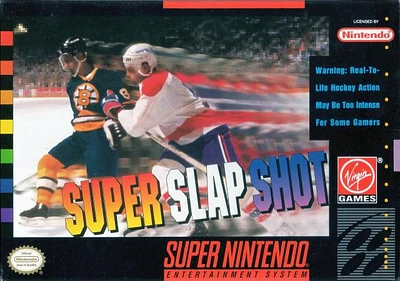 SUPER SLAP SHOT - Super Nintendo - USED
