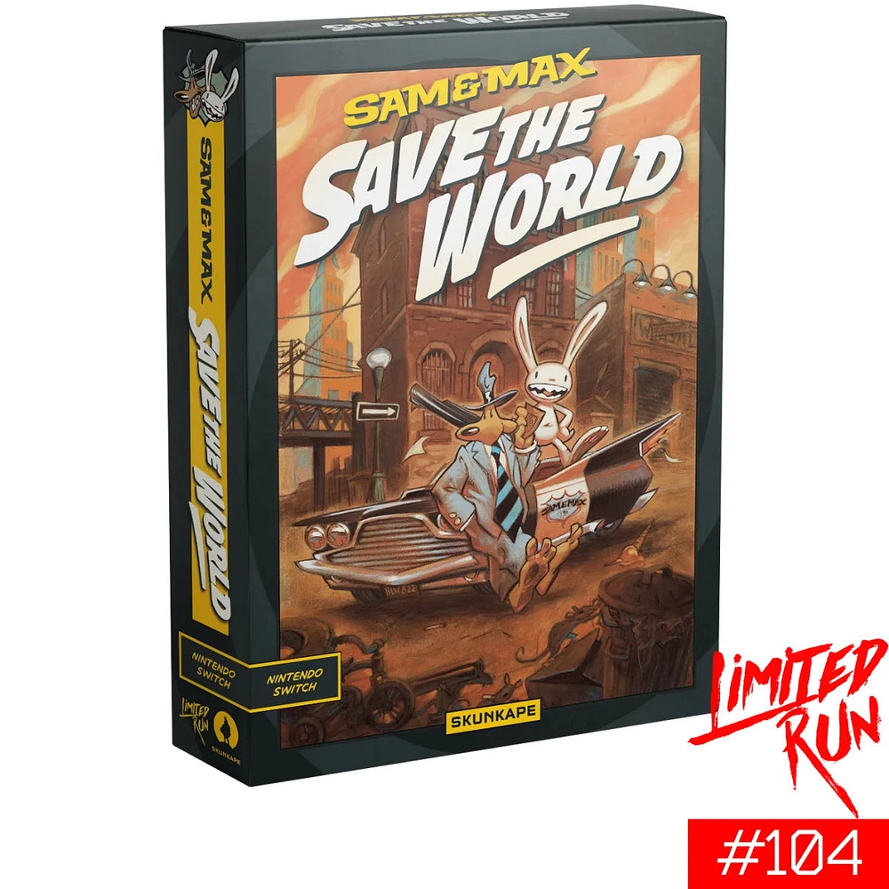 SAM & MAX SAVE THE WORLD - SWITCH - USED