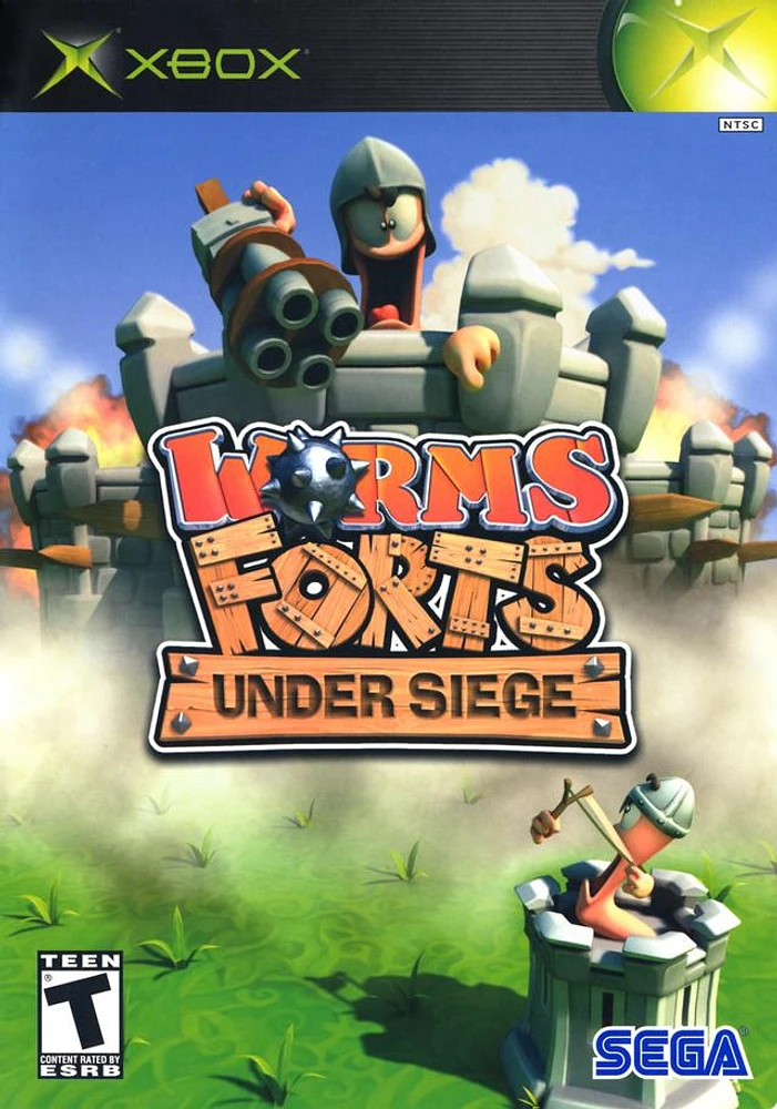 WORMS FORTS:UNDER SIEGE - Xbox - USED