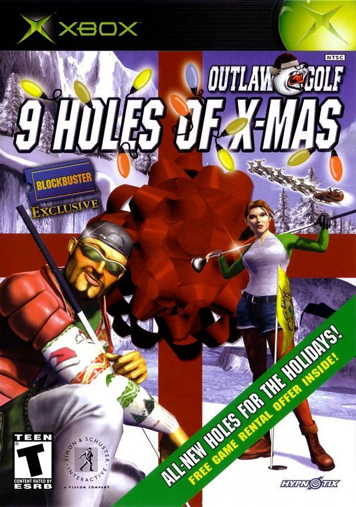 OUTLAW GOLF:9 HOLES OF X-MAS - Xbox - USED
