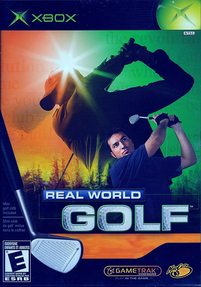 REAL WORLD GOLF (GAME) - Xbox - USED