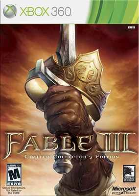 FABLE 3:LTD ED - Xbox 360 - USED