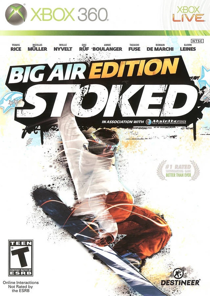 STOKED:BIG AIR EDITION - Xbox 360 - USED