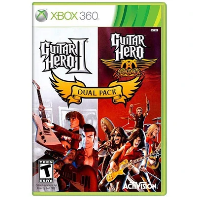 GUITAR HERO II/AEROSMITH PK - Xbox 360 - USED