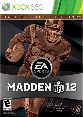 MADDEN NFL 12:HALL OF FAME ED - Xbox 360 - USED