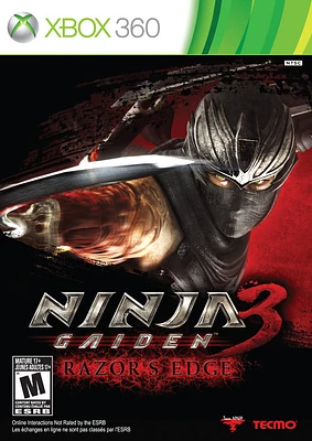 NINJA GAIDEN 3:RAZORS EDGE - Xbox 360 - USED