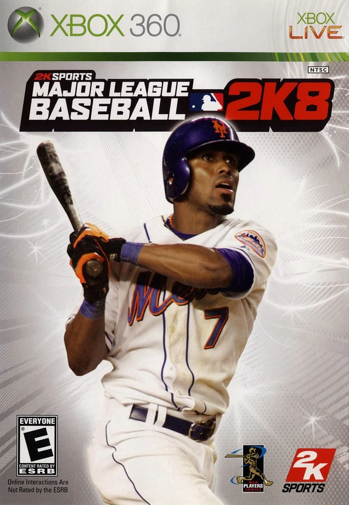 MLB 2K8 - Xbox 360 - USED