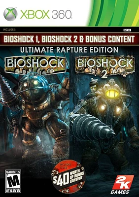 BIOSHOCK:ULTIMATE RAPTURE (CIB - Xbox 360 - USED