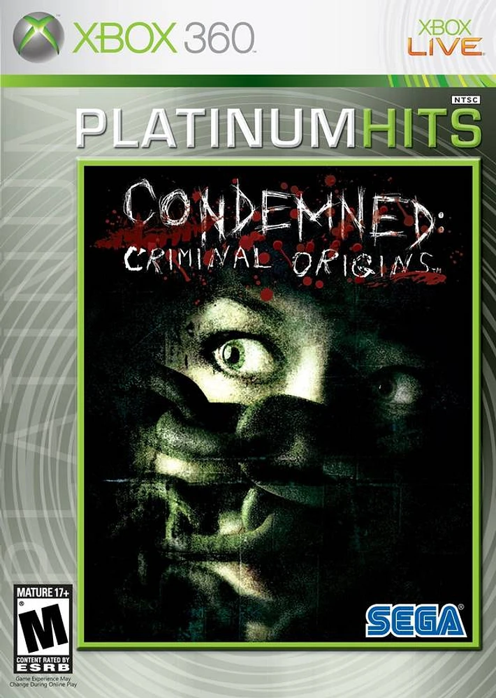 CONDEMNED:CRIMINAL ORIGINS - Xbox 360 - USED
