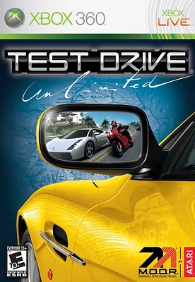 TEST DRIVE:UNLIMITED - Xbox 360 - USED