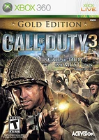 CALL OF DUTY 3:GOLD ED - Xbox 360 - USED