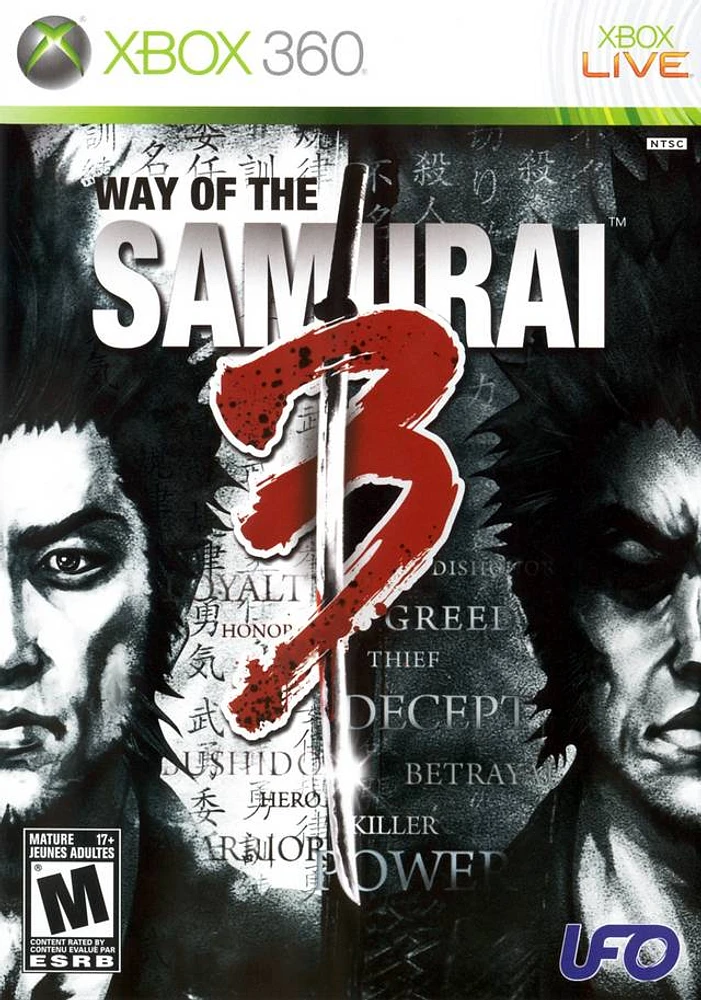 WAY OF THE SAMURAI 3 - Xbox 360 - USED