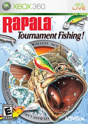 RAPALA TOURNAMENT FISHING - Xbox 360 - USED