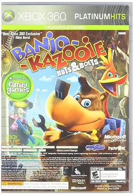BANJO-KAZOOIE:NUTS/VIVA PINATA - Xbox 360 - USED