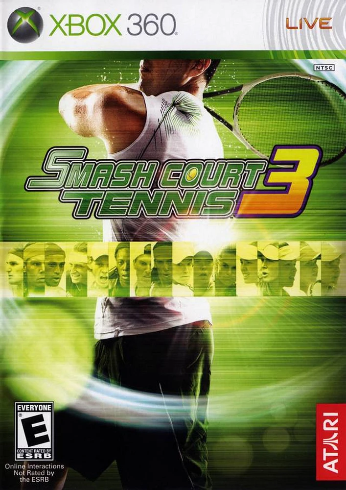 SMASH COURT TENNIS 3 - Xbox 360 - USED