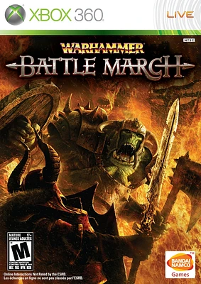 WARHAMMER:BATTLE MARCH - Xbox 360 - USED