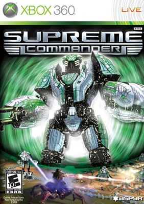 SUPREME COMMANDER - Xbox 360 - USED