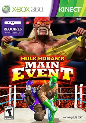 HULK HOGANS MAIN EVENT - Xbox 360 (Kinect) - USED