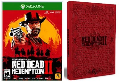 RED DEAD REDEMPTION 2 (STEELBO - Xbox One - USED