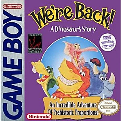 WERE BACK:DINOSAURS STORY - Game Boy - USED